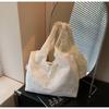 Large capacity canvas bag women's summer new casual small fresh shoulder college student commuting tote bag