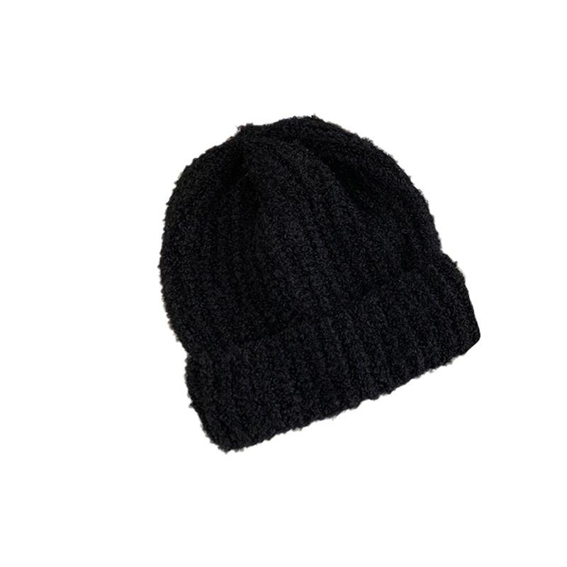 Beanie Winter Elegant For Women In Neutral Tones Made Of 100 Percent Cotton