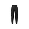 High-Waist Solid Color Casual Pants Women Bottoms Black CW6487-010