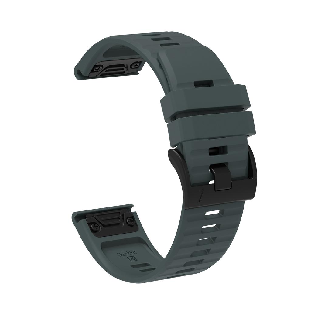 QuickFit 22mm 26mm Strap for Garmin Epix Gen 2 Silicone Band for Garmin Fenix 7 7X 5Plus 6XPro Enduro 2 Bracelet Watchband
