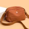 Women's Shoulder Bag Solid Color Crossbody Bag Water-repellent Nylon Bag