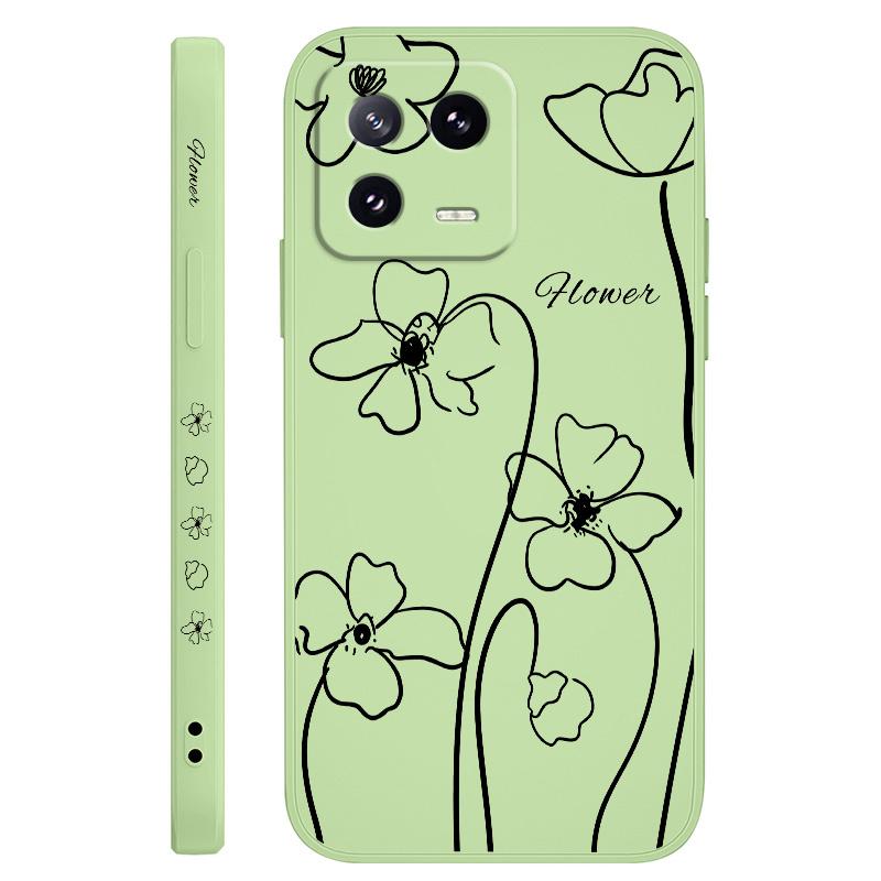 

Swaying Grass Phone Case For Xiaomi Mi 15 14 14T 13 13T 12 12X 12T 12S 11 11T 10 10T 9 9T Pro Lite Liquid Silicone Cover Xiaomi 14T светло-зеленый