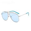 New Women Sunglasses Retro Large Frame Sun Glasses Trend Outdoor Holiday Man Eyeglasses Toad Mirror UV400