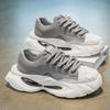 Platform Dad Shoes 2025 Spring New Shoes Men's Casual Shoes Youth Fashion Personality Niche Trend Men's Shoes