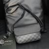 Japanese Style Small Square Bag, New Version Of Men'S Small Satchel, Street Trend Casual Men'S Plaid Shoulder Bag Men'S Bag