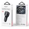 YESIDO Y65 USB+Type-C Dual Port Car Charger PD 100W + QC 18W Fast Charging Adapter