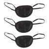 1/2/3/5pcs Pirate Eye Patch Eye Covers For Sleeping Adjustable Eye Patch Black Eye Patch Eye Patch For Strabismus