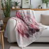 Tuniu Soft Cozy Blanket for Sofa Bed Room Decorative Throw Blanket Fashion Gift