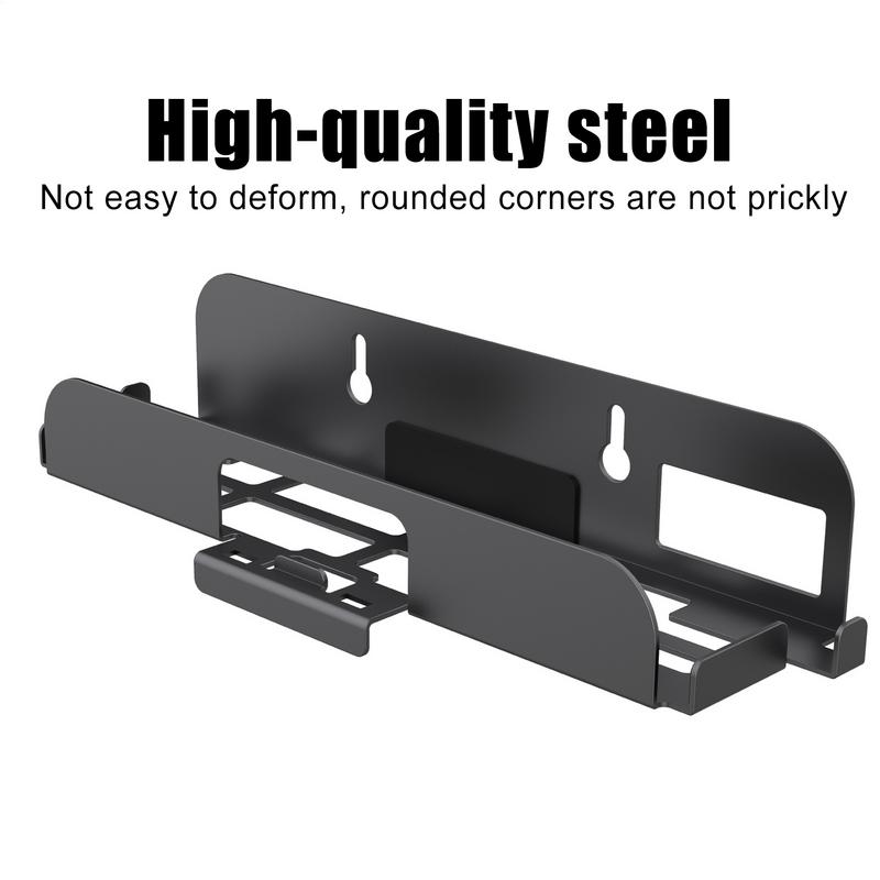 Wall Mount Host Universal Wall Bracket with Controller Hook Stand Holder Handle Storage Rack for Switch2 Game Console