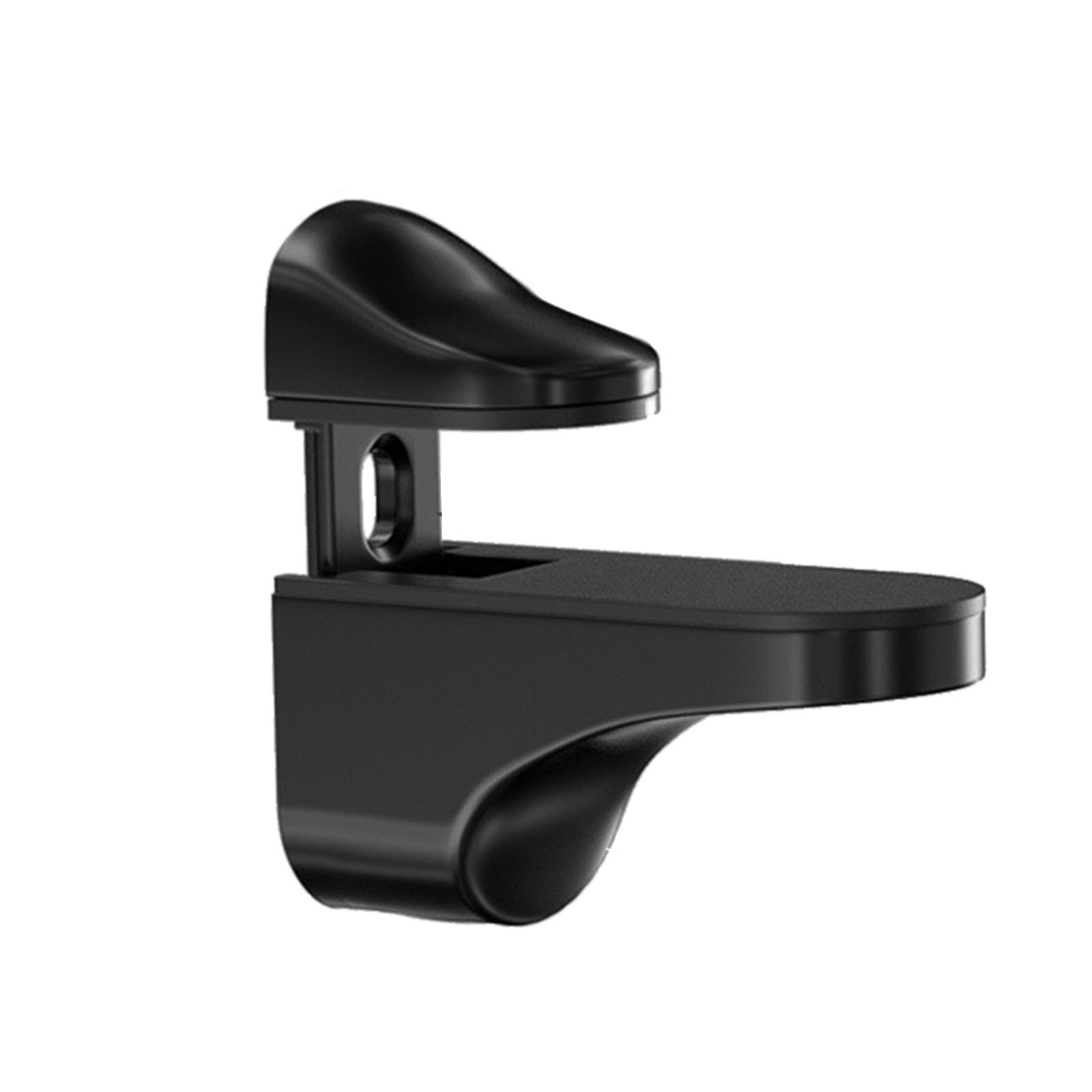 

Регульована опора для полиць Скляний кронштейн для полиць Настінний кронштейн чорний