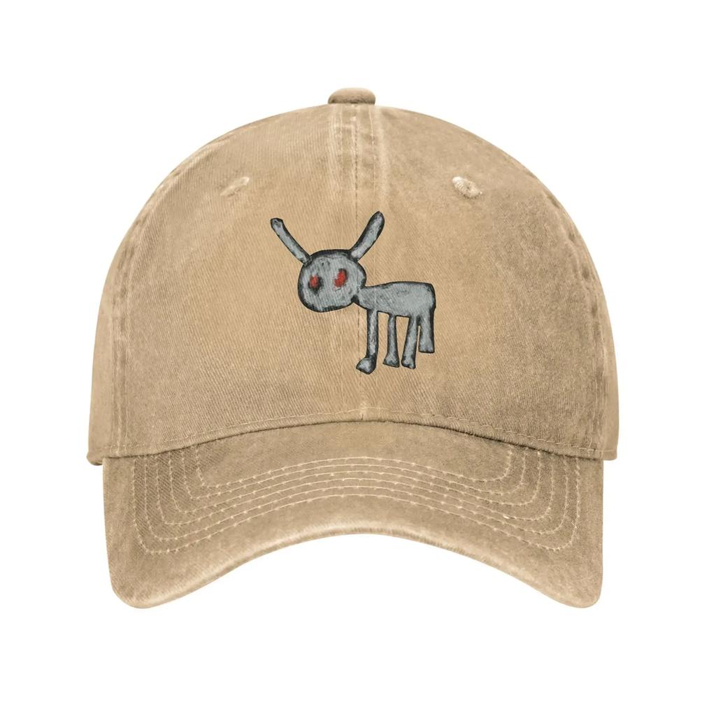 DRAKES Washed Baseball Cap All The Dogs Album Street Style Sun Hip Hop Hats Summer Men Women Outdoor Gym Baseball Caps