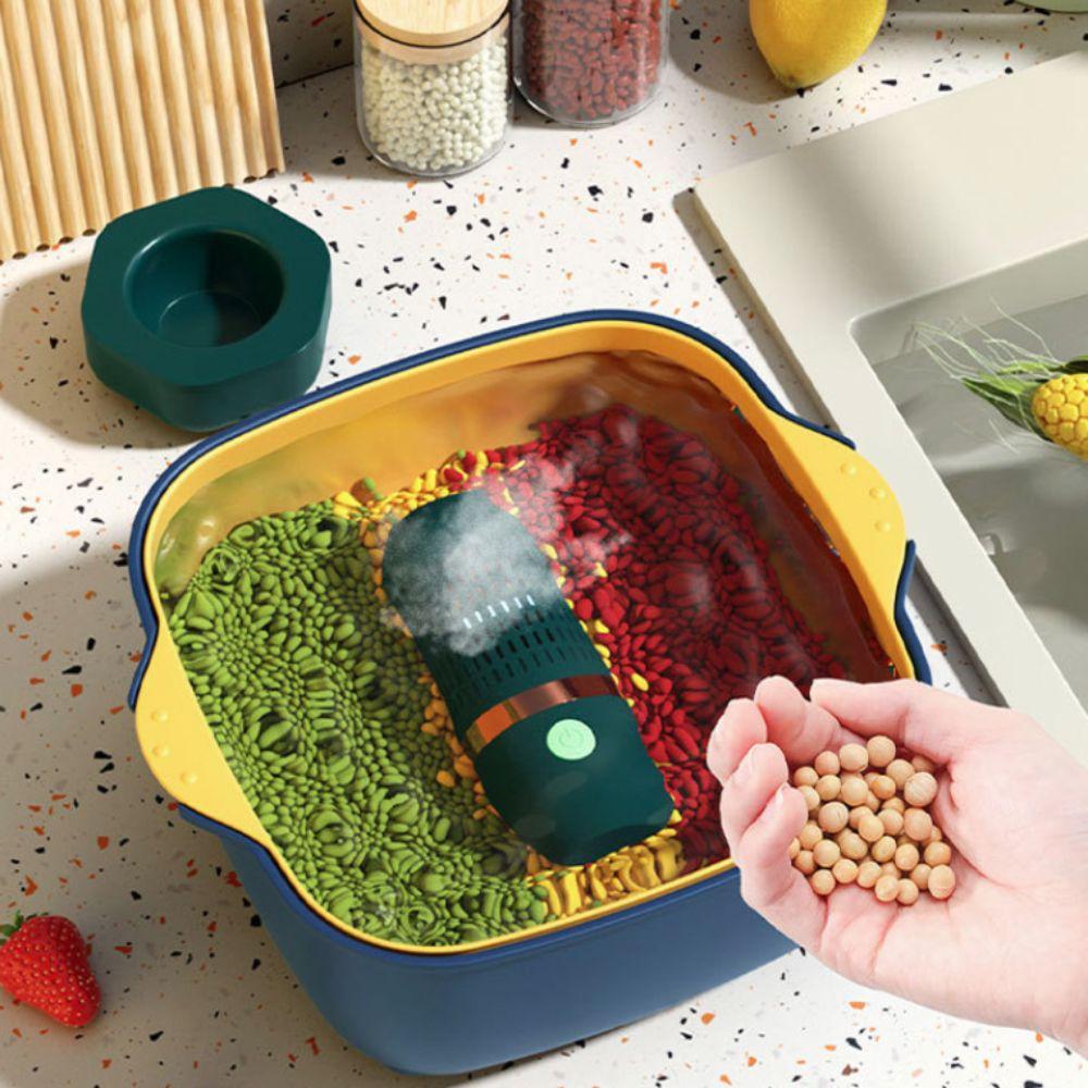 Automatic Fruit Vegetable Washing Machine Wireless Fruit Vegetable Purifier Sink