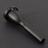 Plastic Trumpet Mouthpiece 27x10mm Black Trumpet Accessory Durable Trumpet Mouthpiece Music Accessories