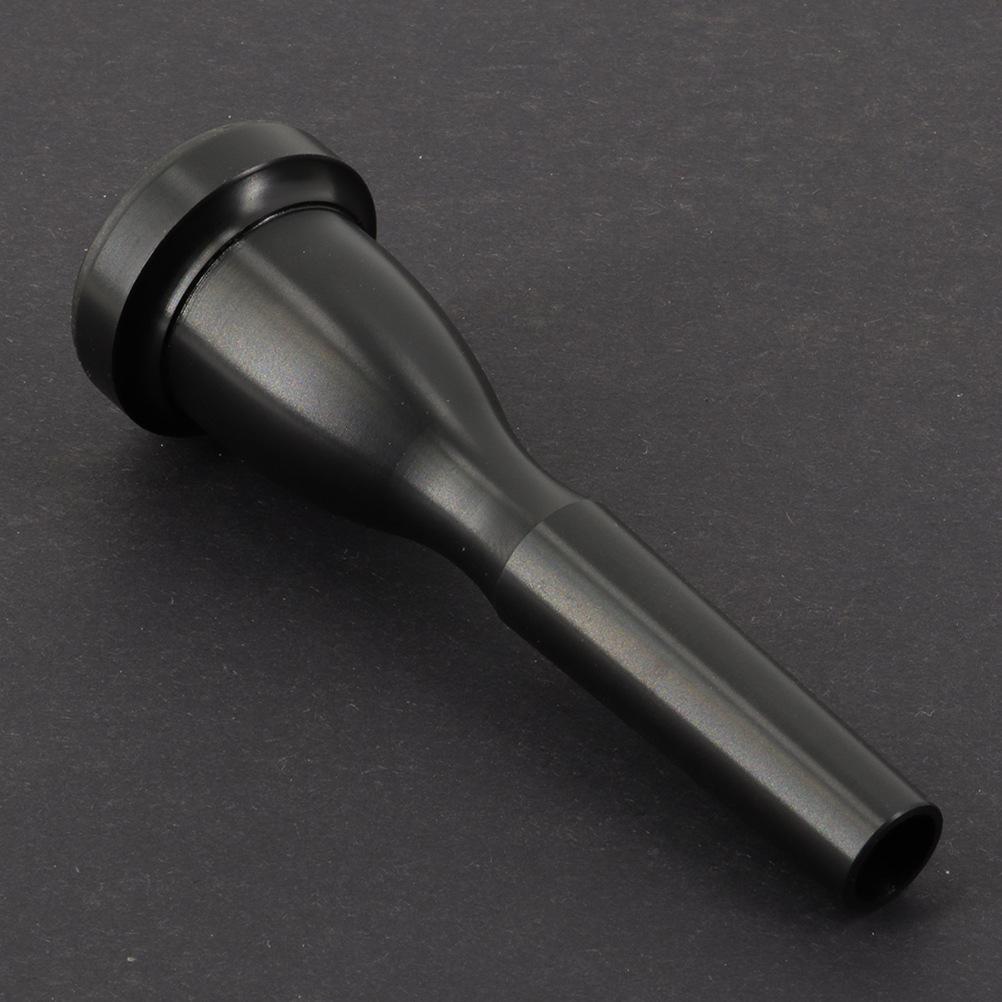 Plastic Trumpet Mouthpiece 27x10mm Black Trumpet Accessory Durable Trumpet Mouthpiece Music Accessories