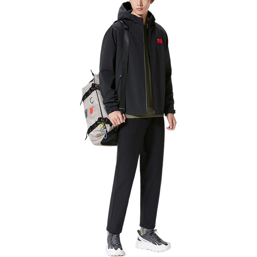 Men's Anta Jackets & Coats Unisex Basic Black