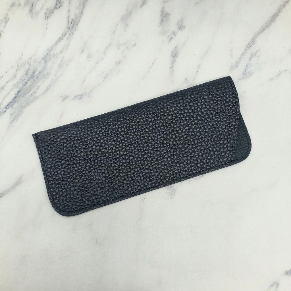 Eyewear Protective Case Ultra-Lightweight Pu Leather Glasses Pouch Litchi Grain Glasses Bag Waterproof Slip-In Glasses Case