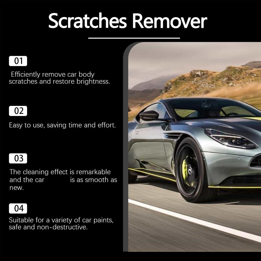 1/3PCS Car Scratch Remover Multi Purpose Polishing Paint Scratch Stain Removal Cleaner Car Care Scratch Repair Tool