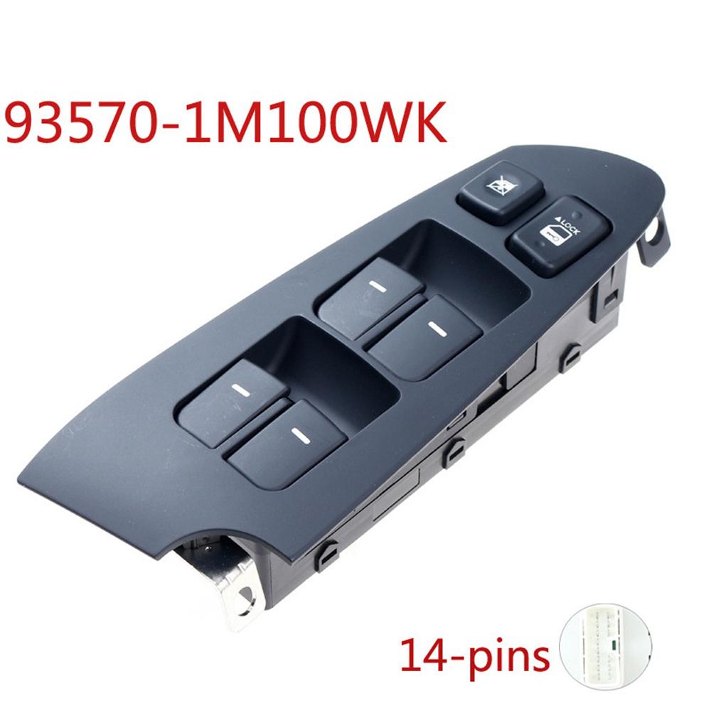 Front Power Window Switch Left Side LH 935701M100WK For Kia Forte EX LX SX 10-13