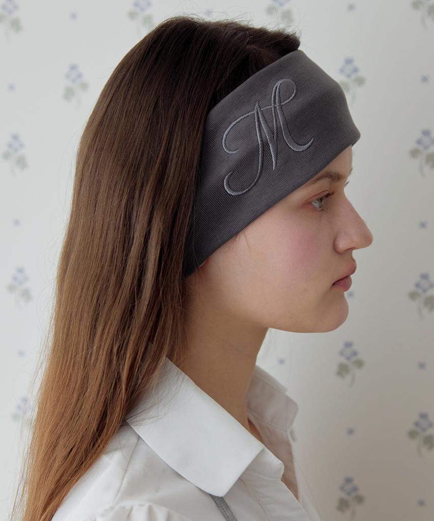 Minco M Softy Hairband_Charcoal