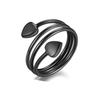 Magnet Lymph Detox Ring Love Heart Gift Women Men Magnet Therapy Rings for Pain Relief Carpal Tunnel Jewelry Gift
