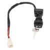Ignition Key Switch 4 Wires Long Lifespan Smooth Performance Replacement for Polaris Trail Blazer 250 1999