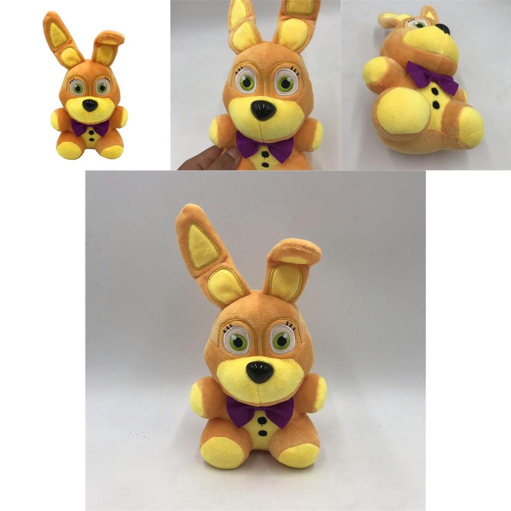 Adorable 7.9-inch Spring Bonnie Plush Toy From Five Nights At Freddy's Series