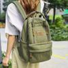School Bag Casual Corduroy Backpack for Women, College Students, High School Students, Large Capacity Middle School Students, New High-value Backpack