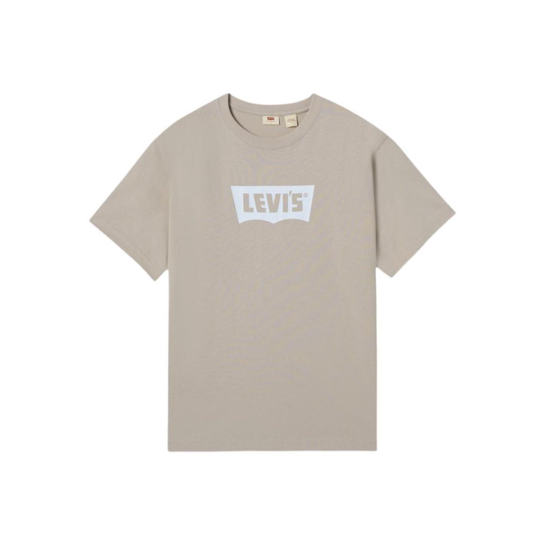 

Levis Простая Удобная Трикотажная Повседневная Футболка с Логотипом-Буквой Мужские Топы 004ZT-0001 S