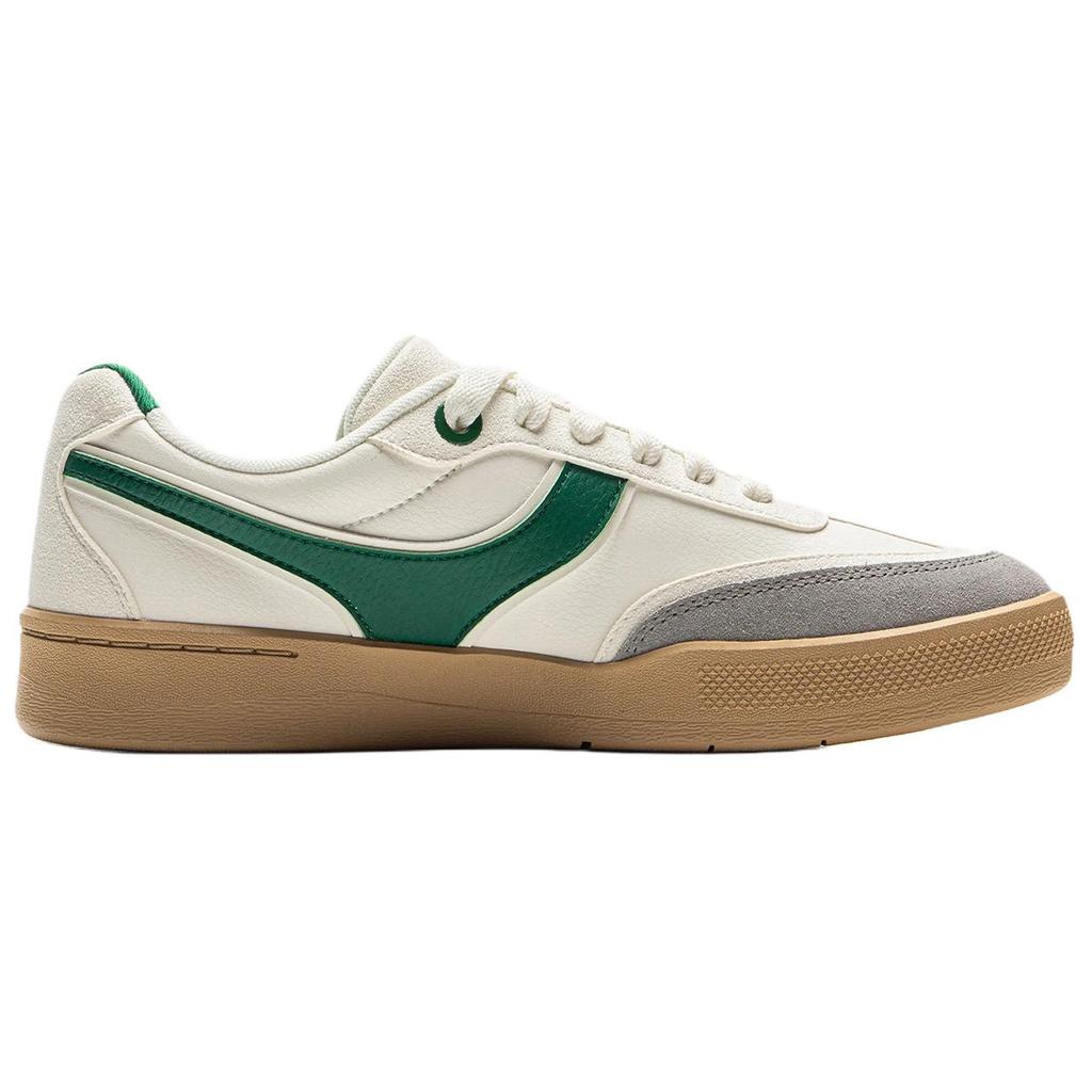 Li Ning Zheng Rong 92S Extreme Sports Skateboarding Professional Low Top Skate Shoes Men sneaker White Green Gray AEPV081-3