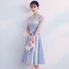 Small Evening Dress, New Dignified and Elegant Medium and Long Party Party Chinese Bridesmaid Dress