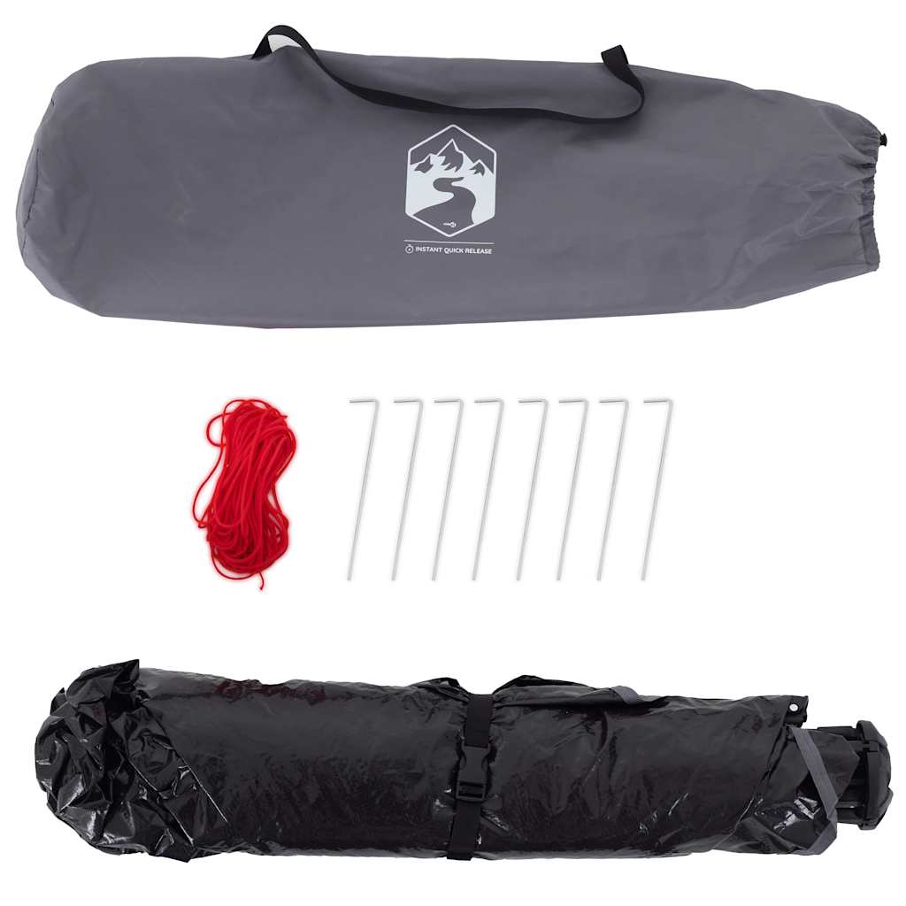 Beach Tent for 2 Persons Gray Quick Release Waterproof