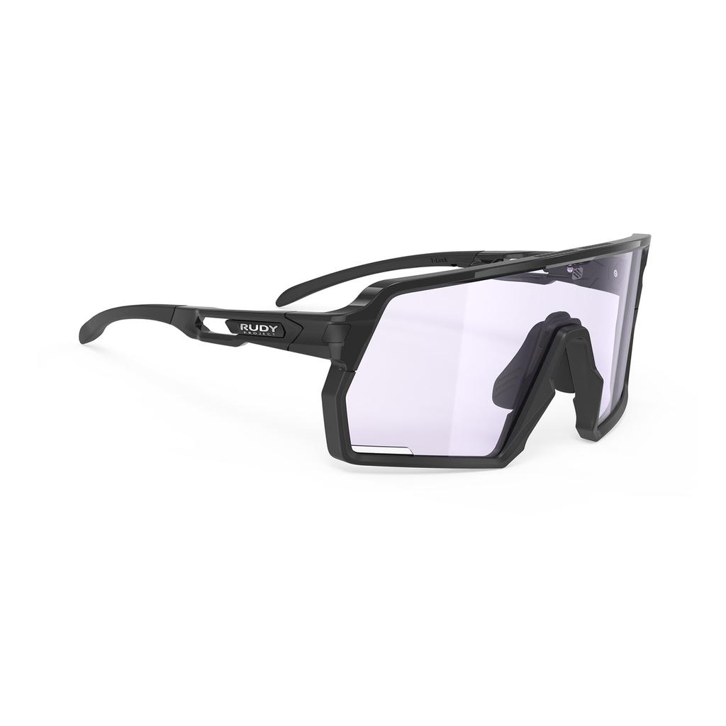 RUDYPROJECT Kelion Black Gloss ImpactX 2 Photochromic Laser Purple Lens 144mm Sunglasses, Frame, Lens, SP857542-0000, Width