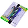 3D Fast Drawing Sea Fishing Lure with Hook Boat Fishing for Drifting Mackerel Hook, Long Throw Speed Sinking Iron Plate Fishing Gear