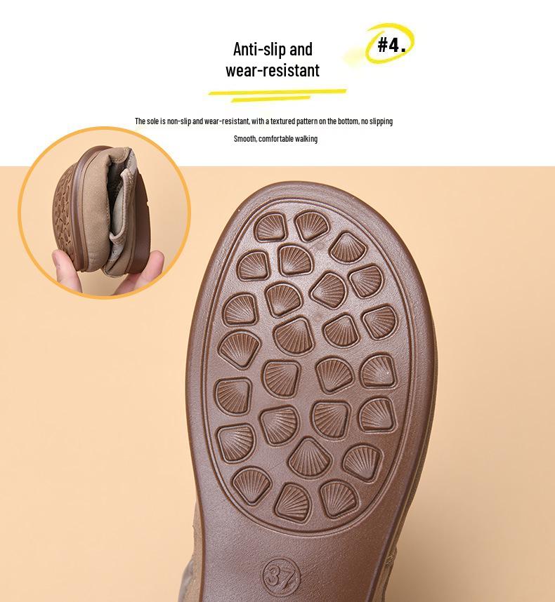 Mocasines Casuales para Mujer - Suela Blanda, Sin Cordones, Ligeros, Transpirables y Cómodos para Primavera y Otoño.