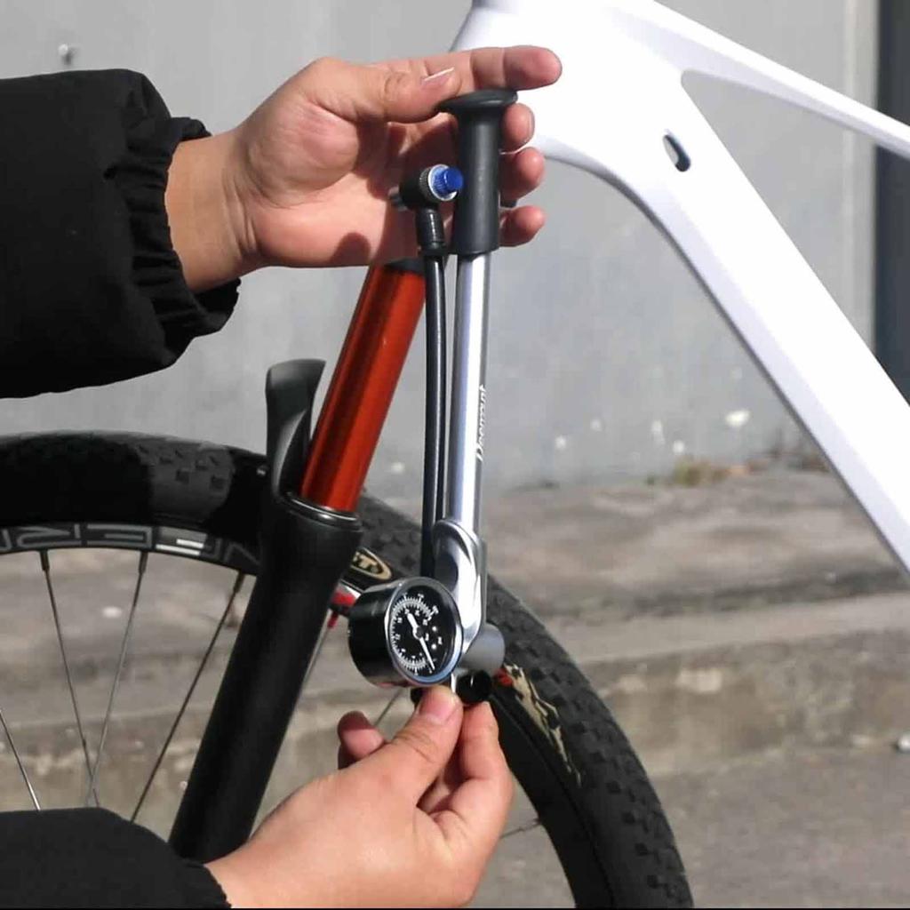 High-Pressure Household - Road Front Fork & Rear Bladder Absorber - Multi-Purpose Inflator