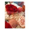 Fiorifiore Mother's Day Preserved Flower Bouquet, 3-Wheel Rose Bouquet, Free Standing, Gift Box Included, Perfect as a Birthday, Wedding Gift,