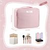AD23-Cosmetic Bag For Women Cosmetic Travel Bag Toiletry Bag For Girls Make Up Bag Brush Bags Reusable Toiletry Bag