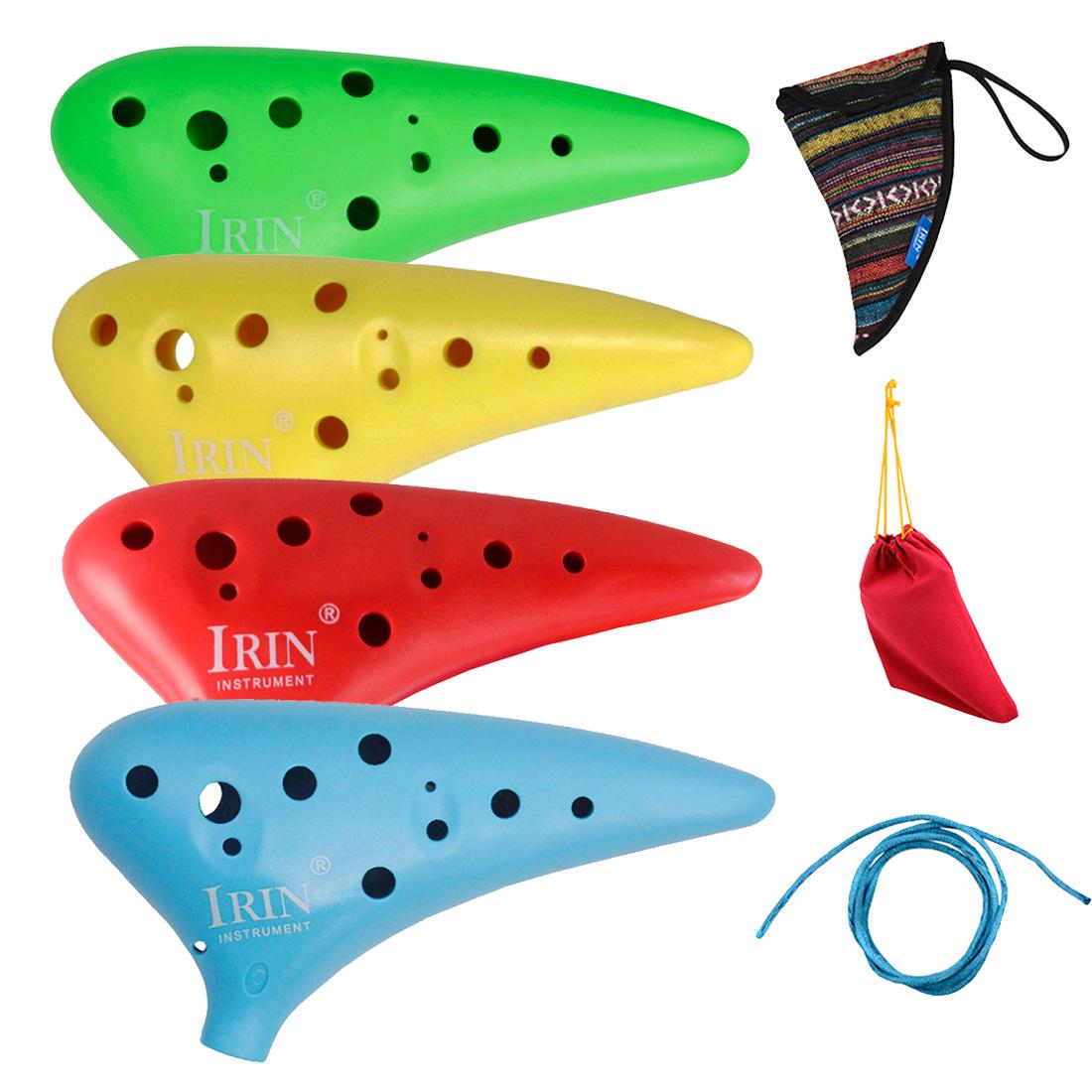 

12-Hole Alto C Ocarina with Carrying Bag - Beginner to Professional Concert Instrument