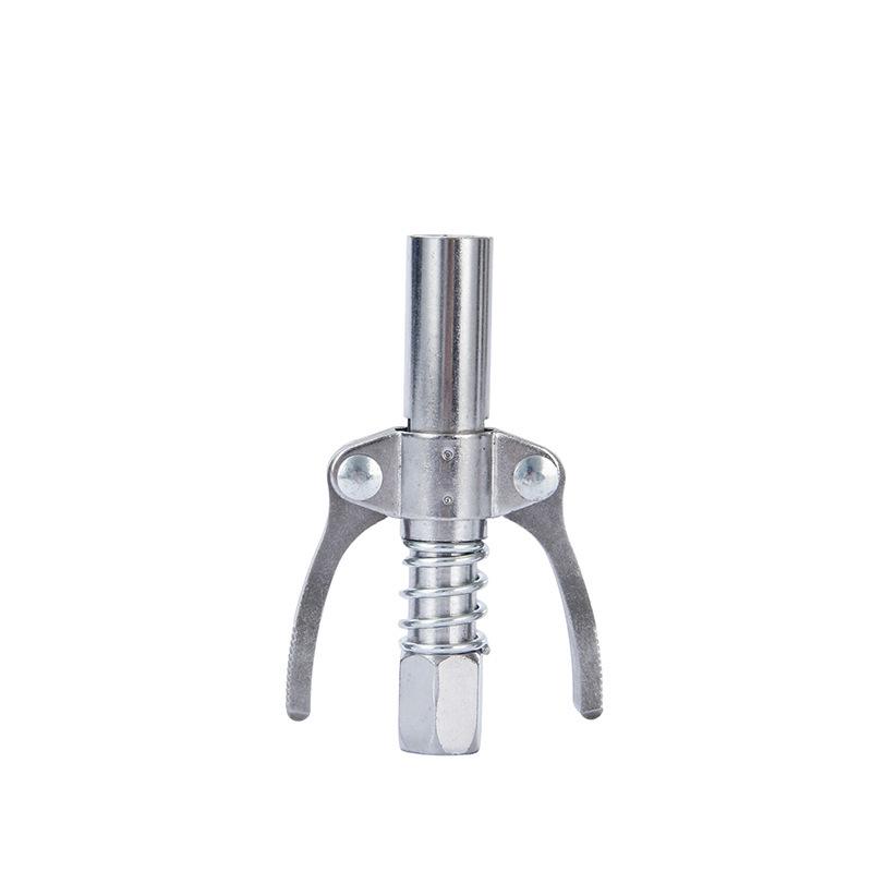 Double Handle Locking Pliers with High Pressure Grease Nipple and Clip-on Nozzle for Manual Grease Gun