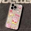 Star Kirby Phone Case for Apple iPhone 17 Pro Max / 16 / 14