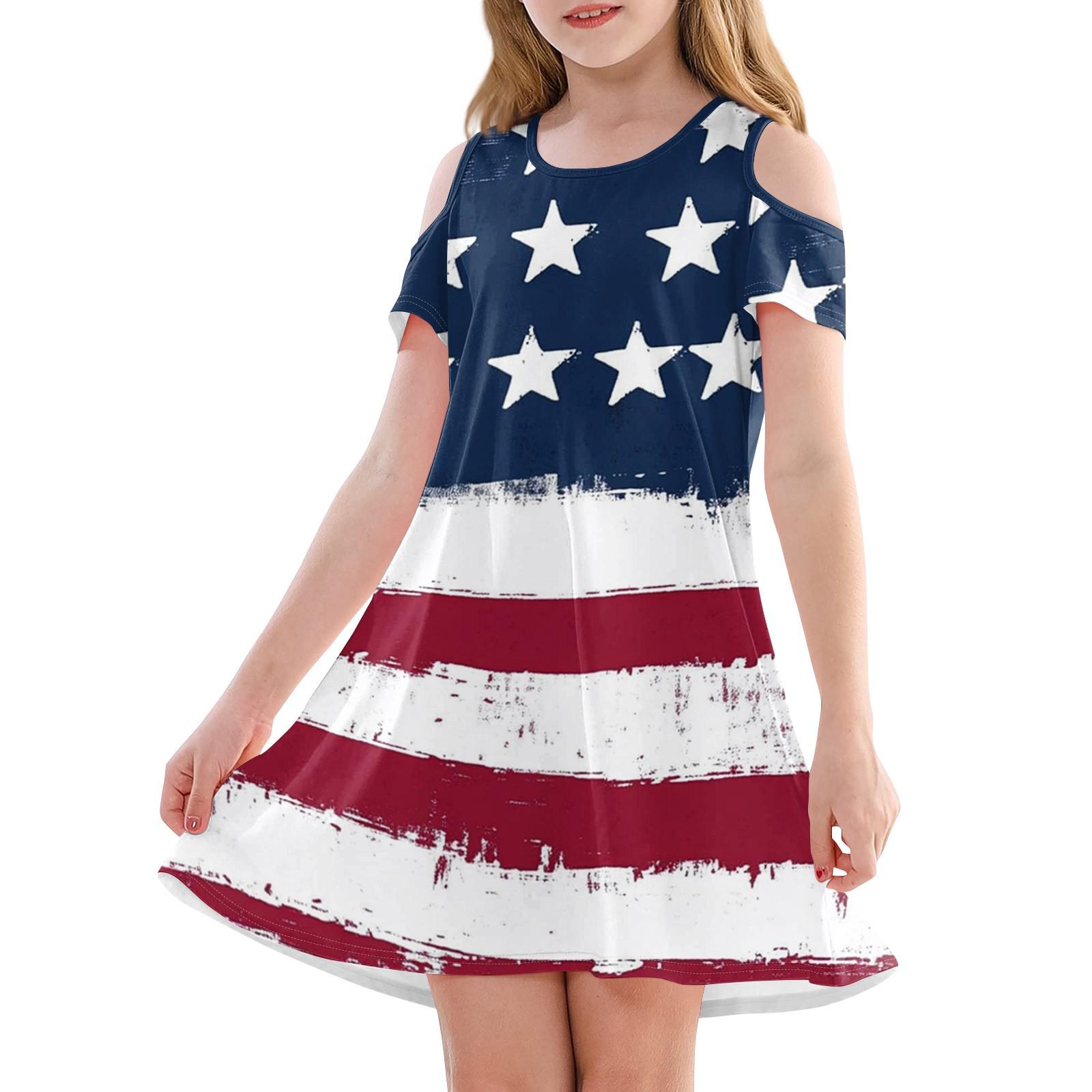 

Платье А-силуэта для девочек - летнее повседневное платье без рукавов для малышей 110 киноварь