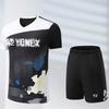 Unisex Schnelltrocknendes Sport-T-Shirt Badminton Tennis Volleyball Sportbekleidung Jugend Erwachsene S-4XL