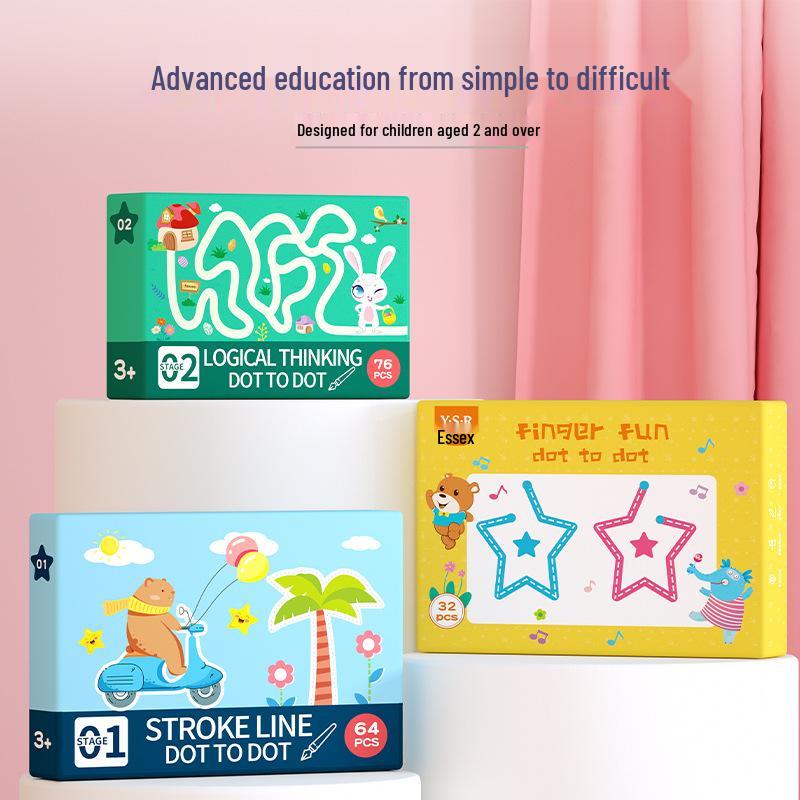 Erasable Pen Control & Concentration Training Toy for Kindergarten Kids