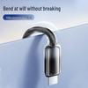 Ice Crystal 120W Tri-Head Fast Charging Cable for Apple, Android, Huawei