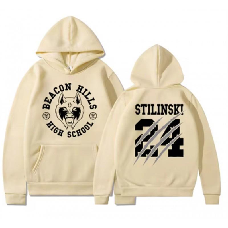 Teen Wolf Stiles Stilinski Inspiriertes Hoodie Herren Freizeit Herbst Grafik Sweatshirt Unisex Streetwear