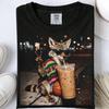 T-shirt Unisex Taglie Forti Stampa Monofacciale Girocollo Manica Corta Modello 12 Pistole Casual e Traspirante Essenziale Estivo