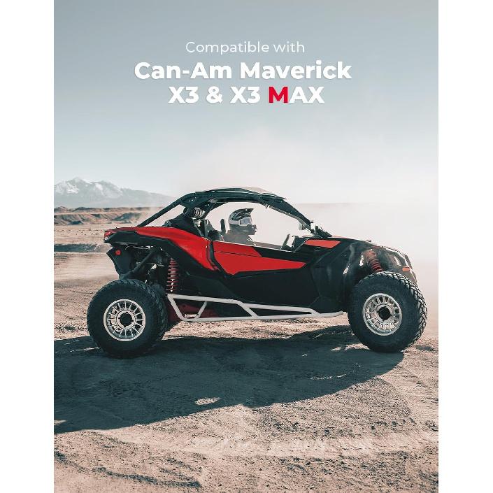 KEMIMOTO X3 Battery Cover Compatible With Can-Am Maverick X3 & X3 Max Battery Cover Plate 2017-2024 Accessories