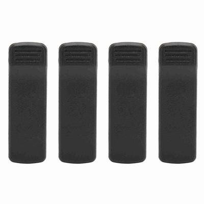 4 Piezas Clip de Cinturón para Radio Duradero Portátil Abrazadera de Cinturón de Repuesto para Motorola XTS 3000 XTS 3500 XTS