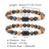 12 Zodiac Natural Stone Bracelets - Cancer, Virgo, Leo, Libra Designs, Ideal Couples & Friendship Gifts, Unisex Jewelry (Pulsera