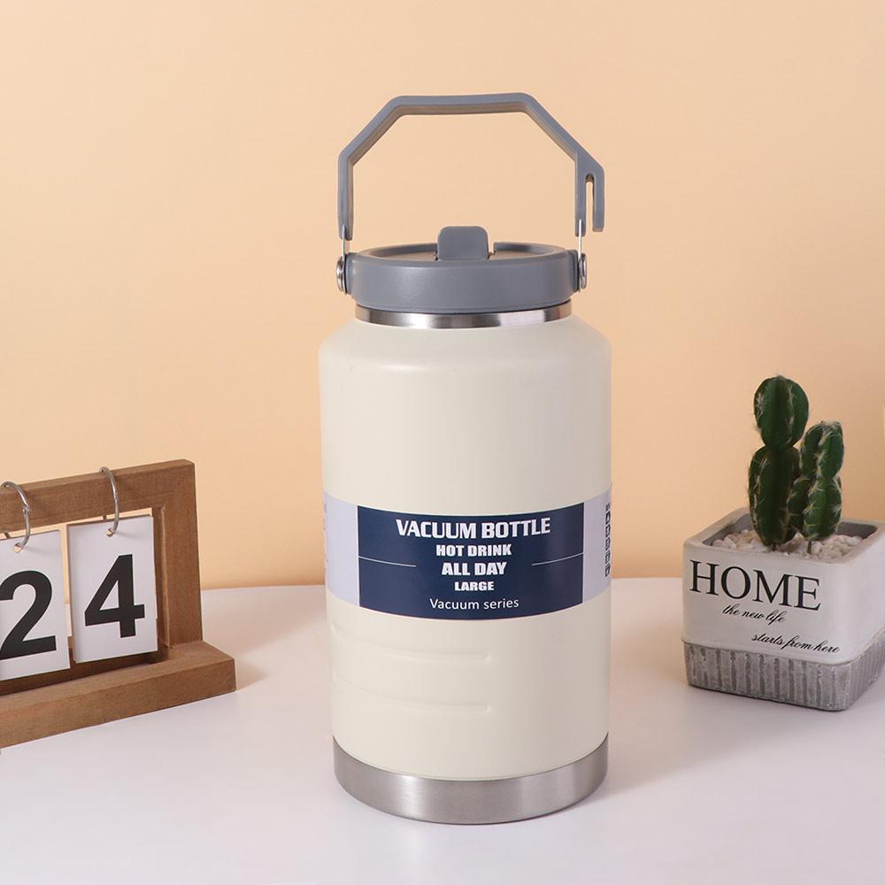 Portable Thermal Water Bottle 2L Drinks Bottle Versatile Outdoor Insulated Mug  Travel